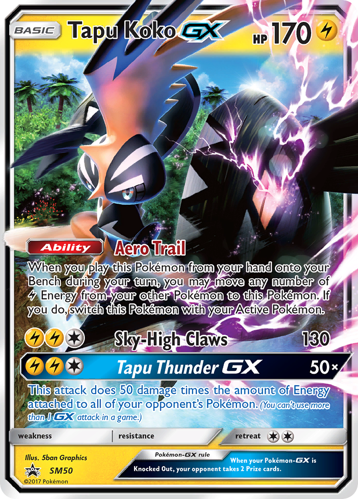 Tapu Koko-GX (SM50/248)