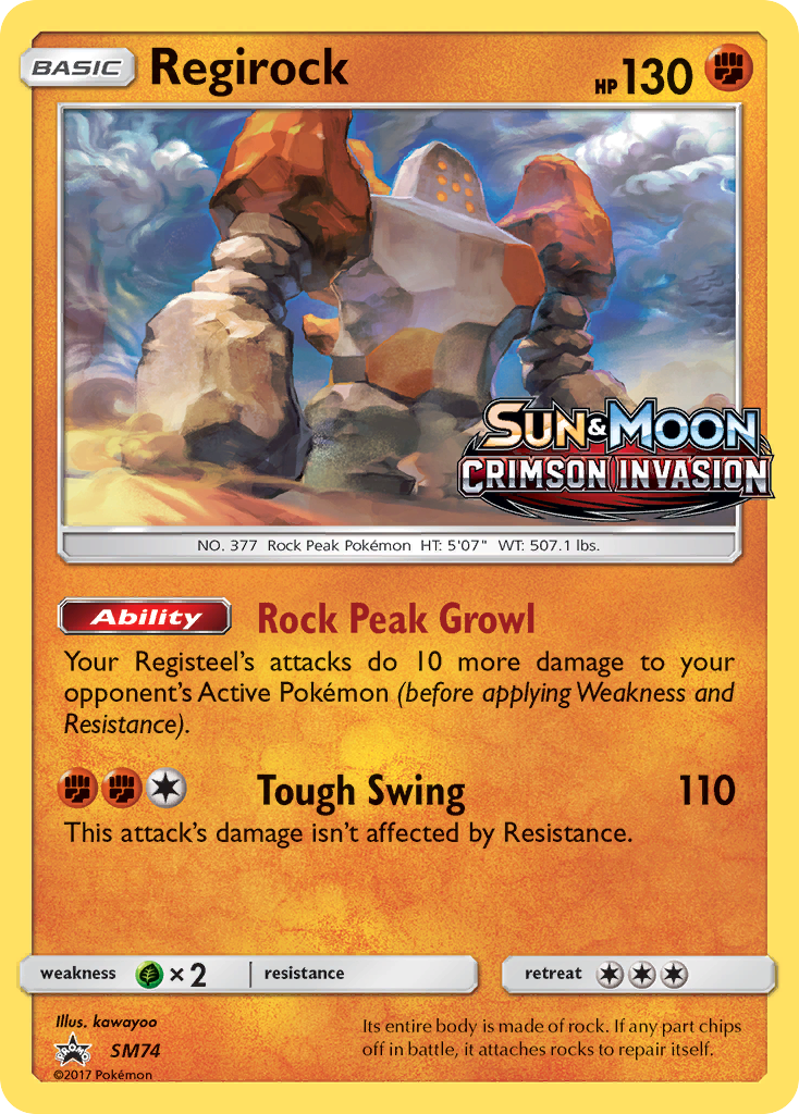 Regirock (SM74/248)