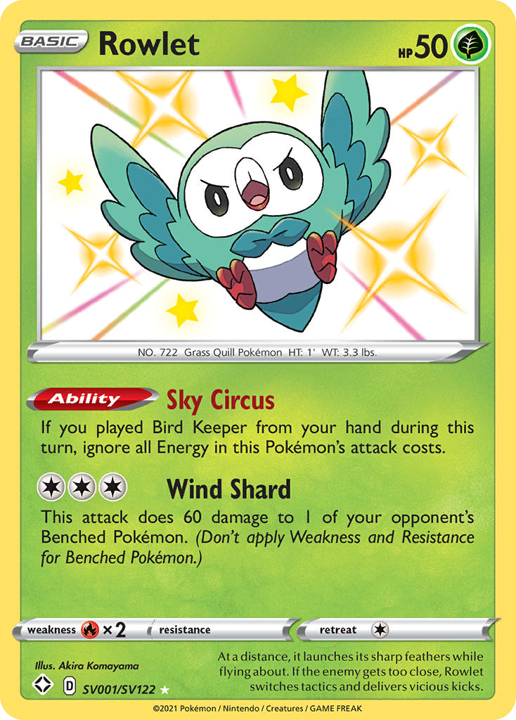 Rowlet (SV001/122)