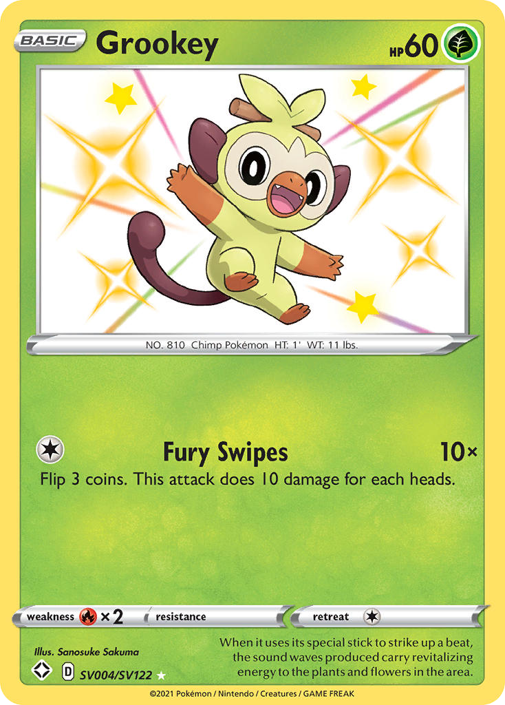 Grookey (SV004/122)