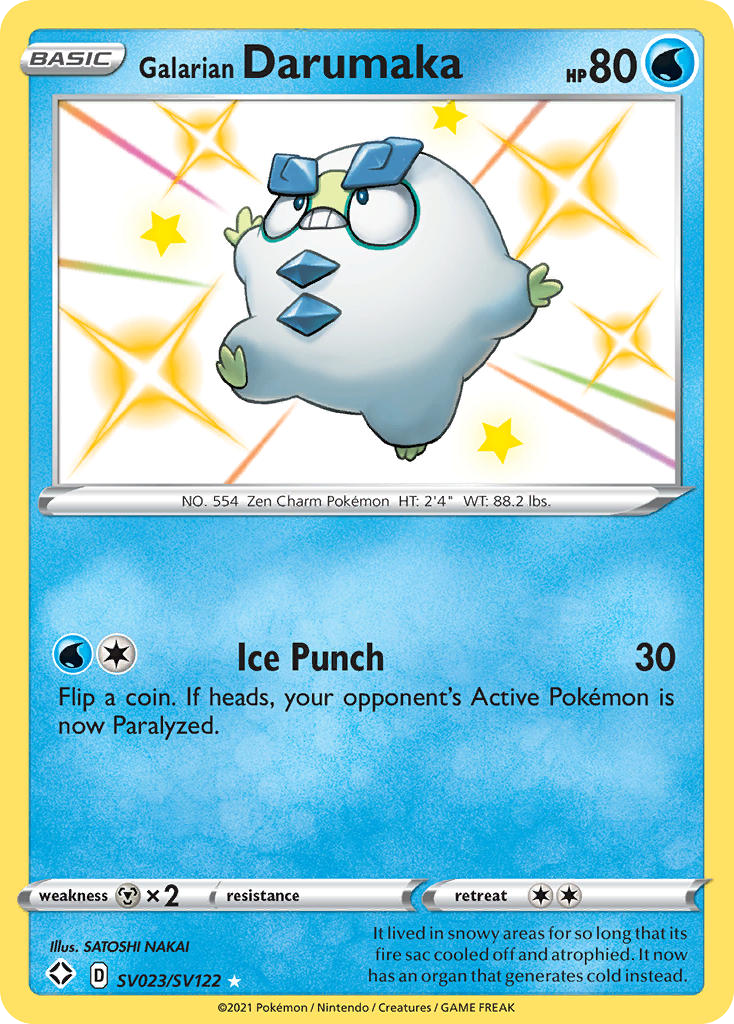 Galarian Darumaka (SV023/122)