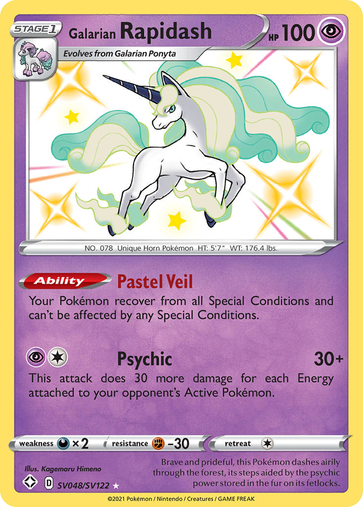 Galarian Rapidash (SV048/122)