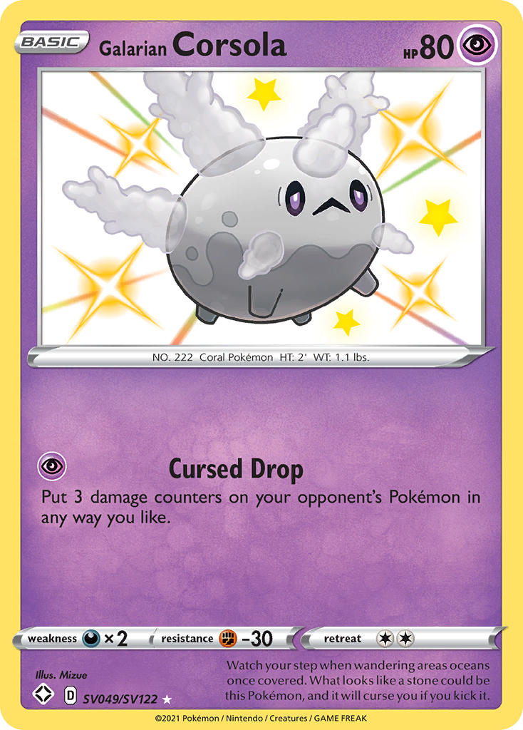 Galarian Corsola (SV049/122)