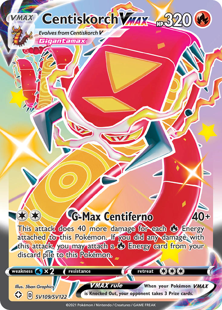 Centiskorch VMAX (SV109/122)