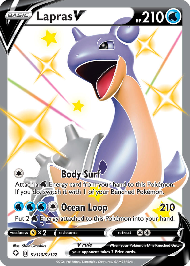 Lapras V (SV110/122)