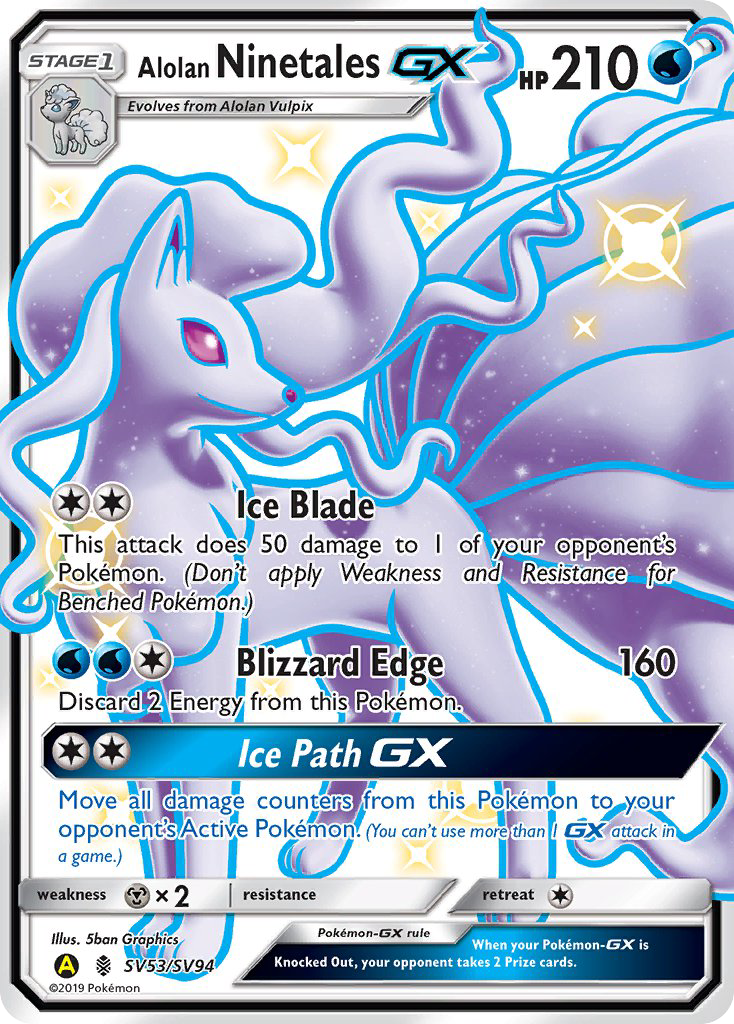Alolan Ninetales-GX (SV53/94)