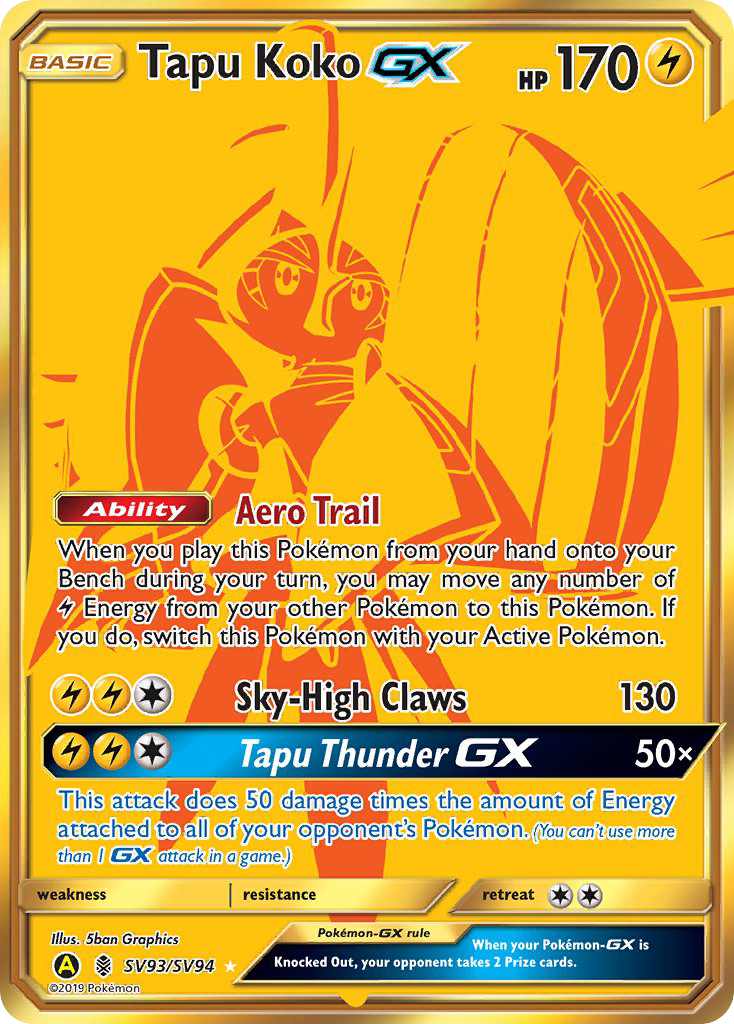 Tapu Koko-GX (SV93/94)
