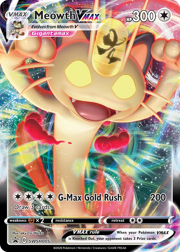 Meowth VMAX (SWSH005/307)