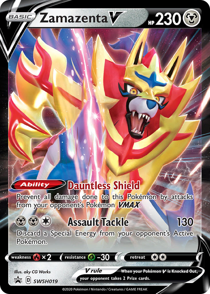 Zamazenta V (SWSH019/307)