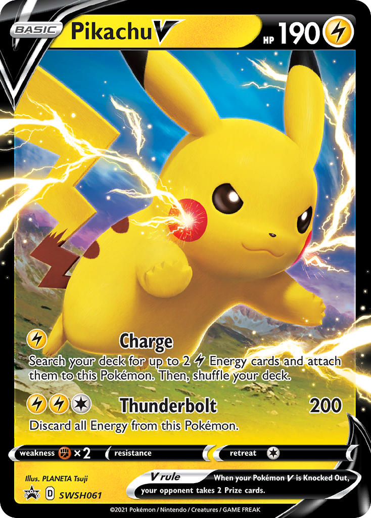 Pikachu V (SWSH061/307)