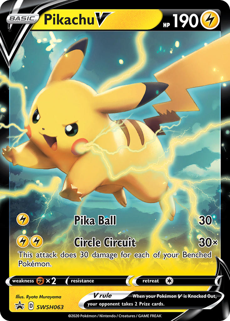 Pikachu V (SWSH063/307)