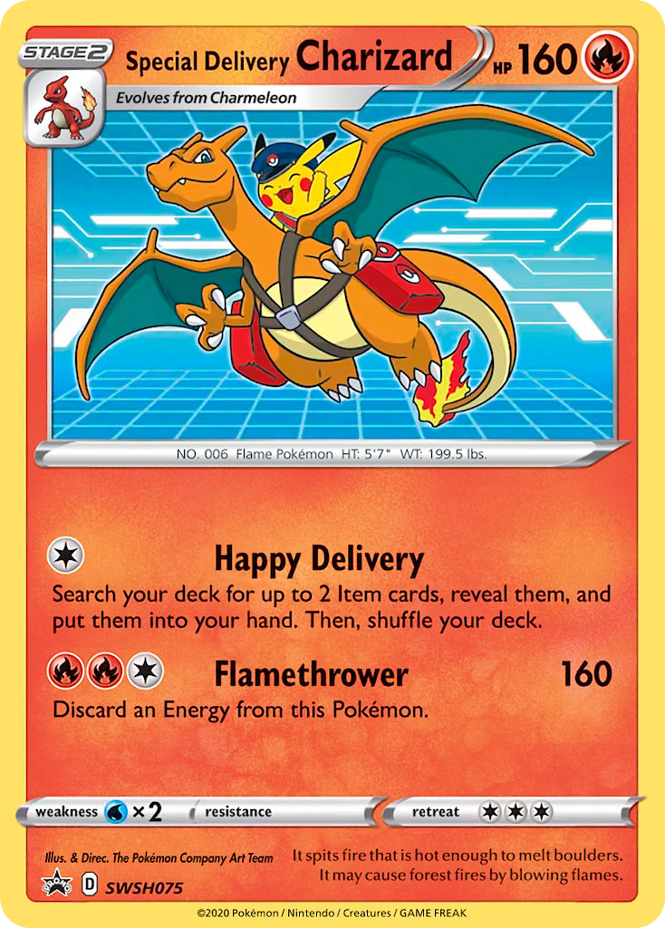Special Delivery Charizard (SWSH075/307)