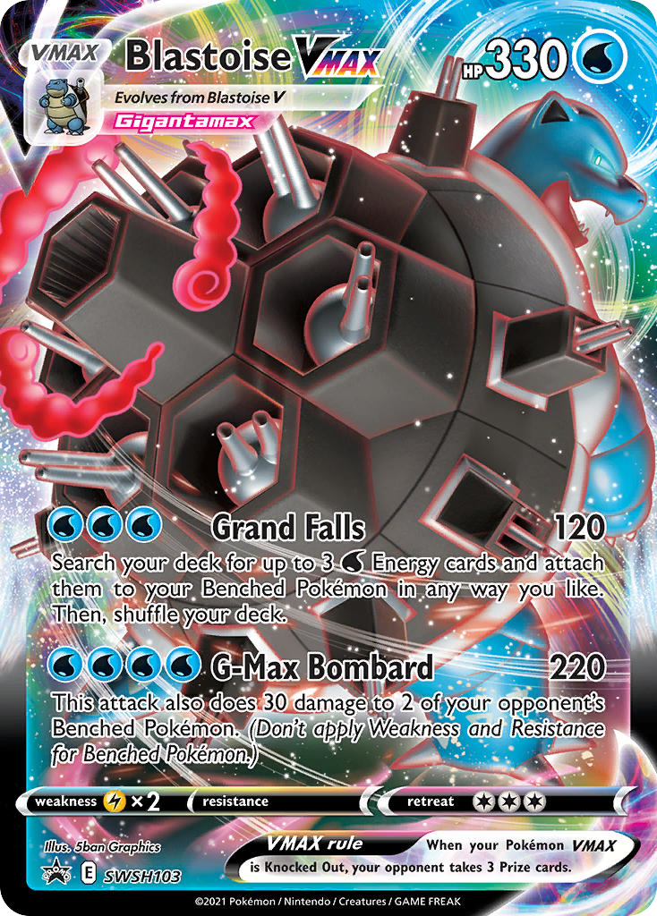 Blastoise VMAX (SWSH103/307)