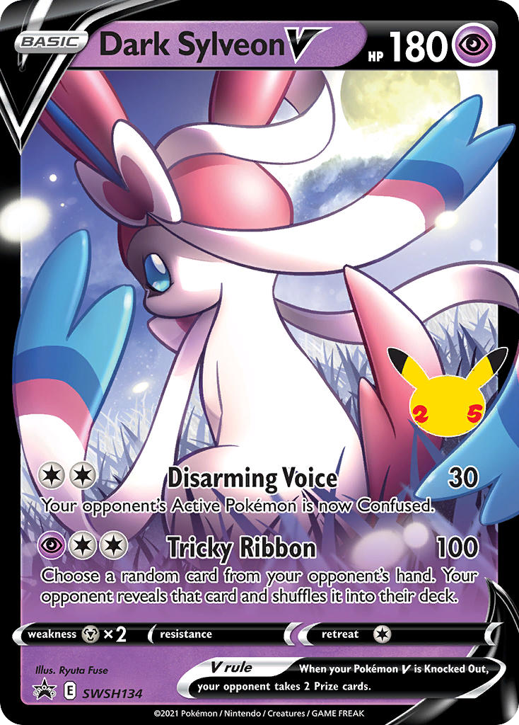 Dark Sylveon V (SWSH134/307)