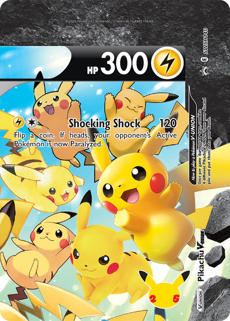 Pikachu V-UNION (SWSH140/307)