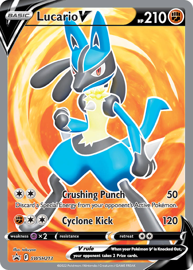 Lucario V (SWSH213/307)