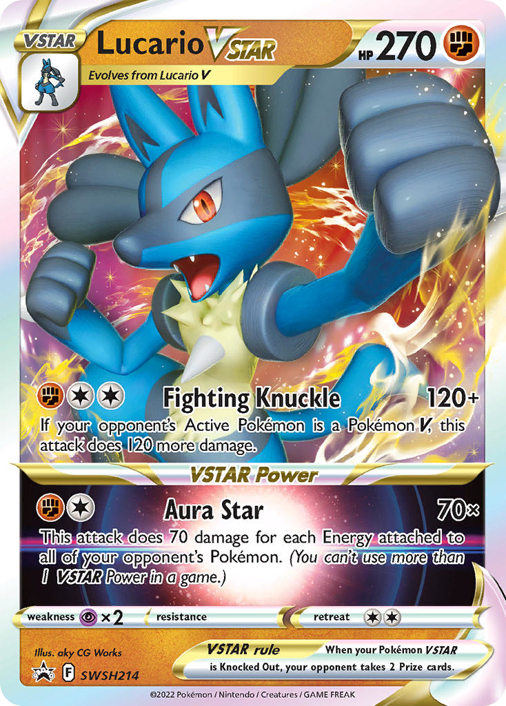 Lucario VSTAR (SWSH214/307)