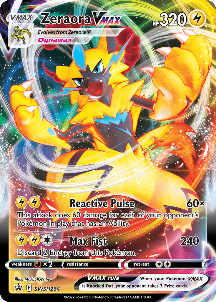 Zeraora VMAX (SWSH264/307)