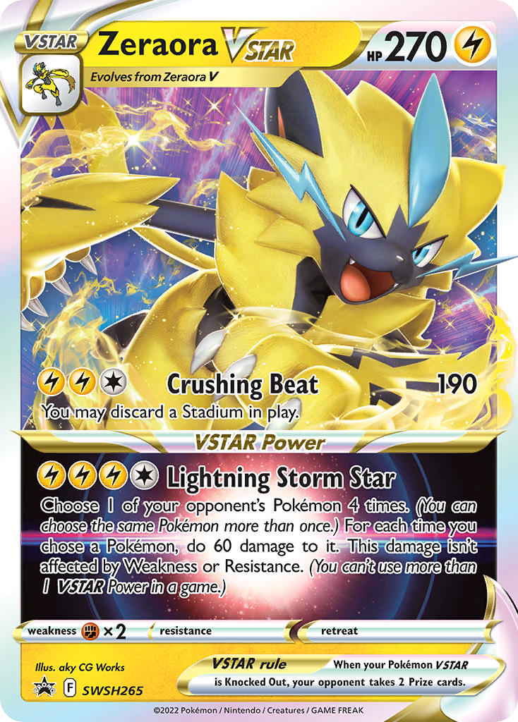Zeraora VSTAR (SWSH265/307)