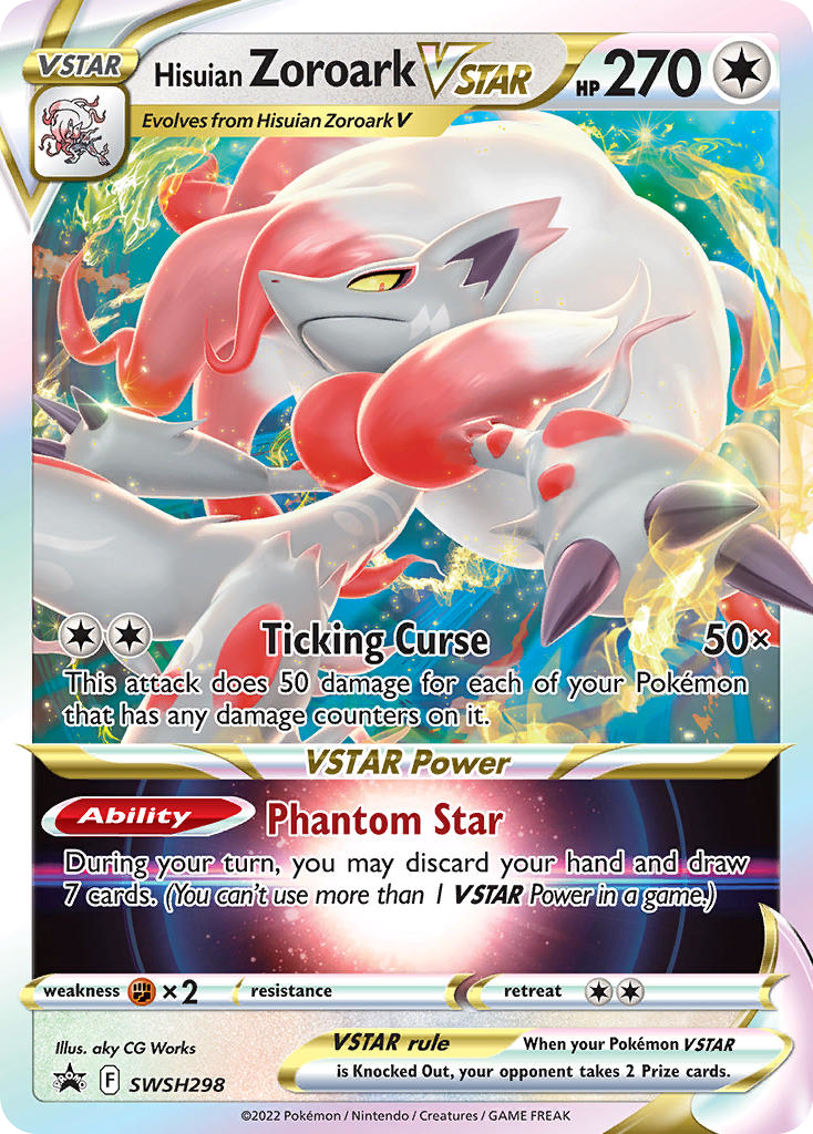 Hisuian Zoroark VSTAR (SWSH298/307)