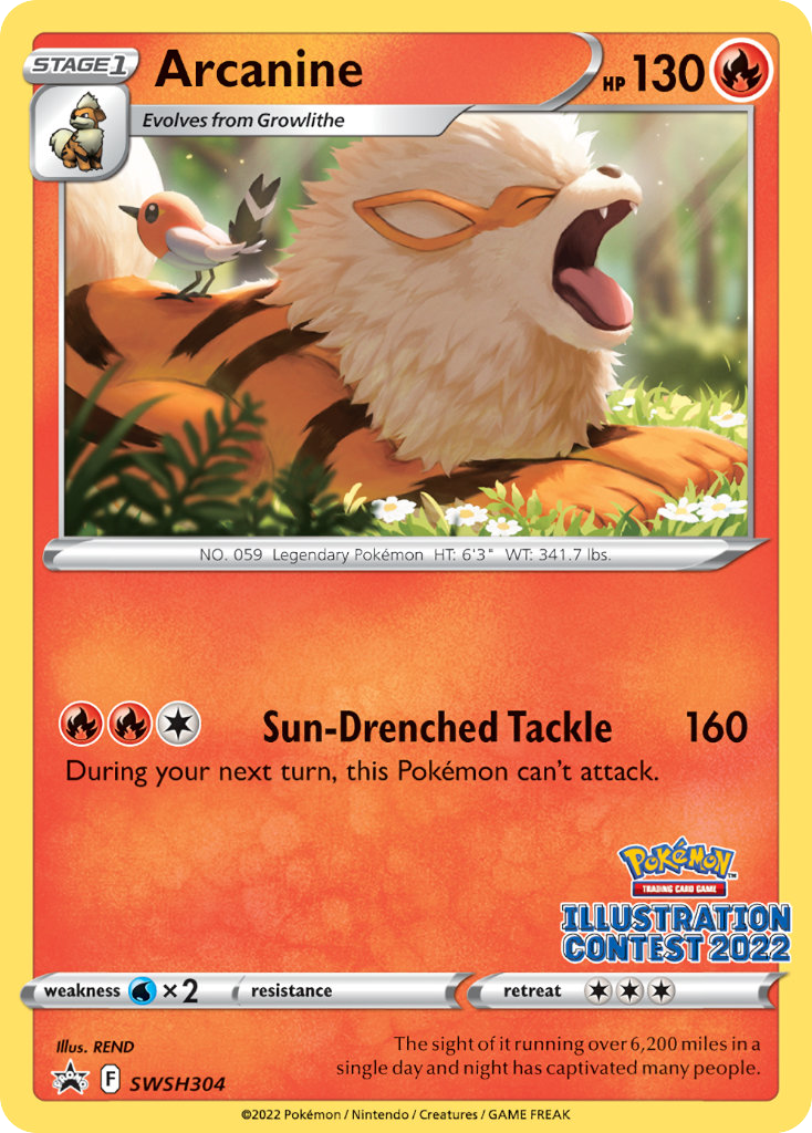 Arcanine (SWSH304/307)
