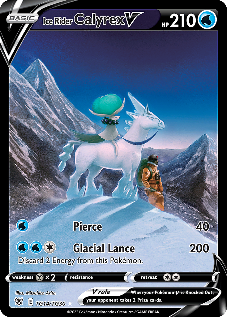 Ice Rider Calyrex V (TG14/30)