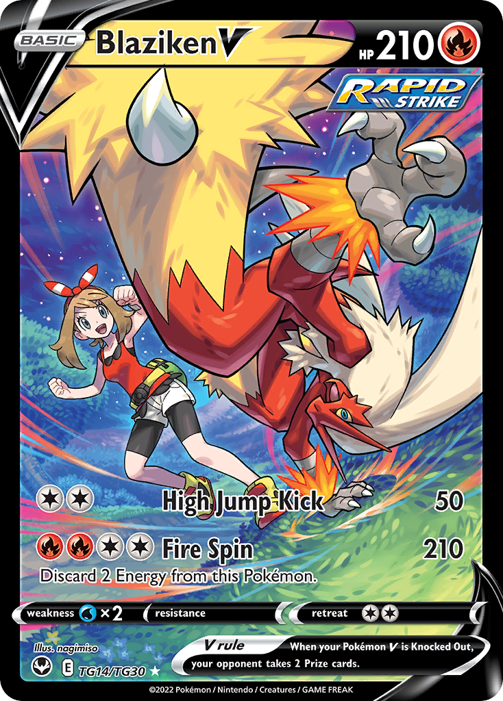 Blaziken V (TG14/30)