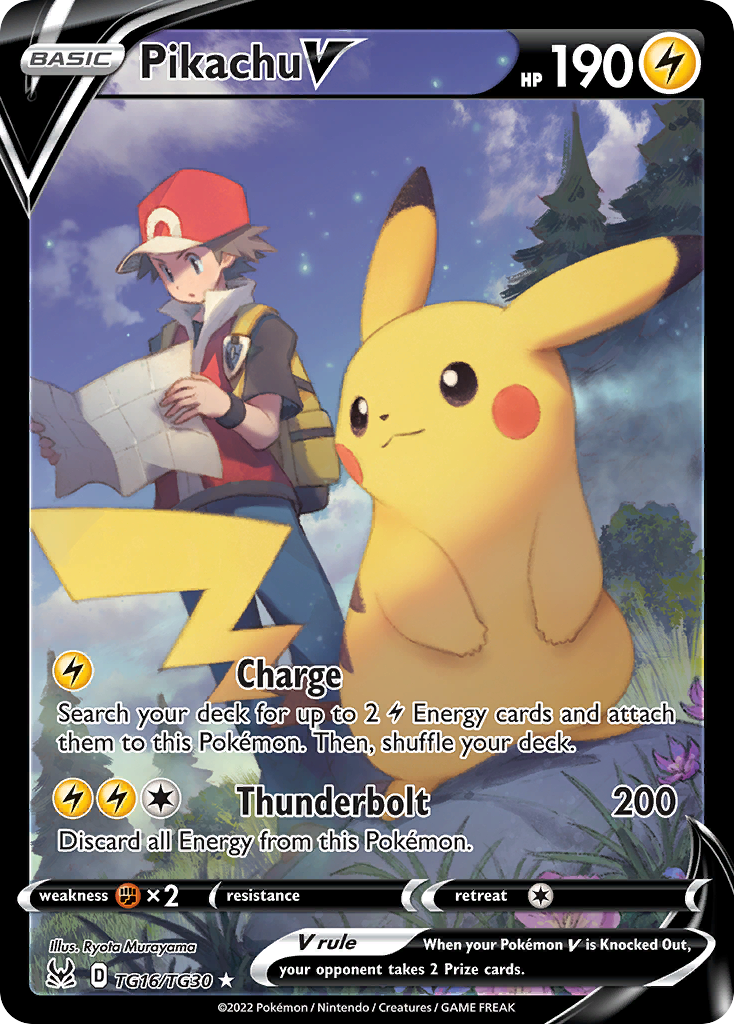 Pikachu V (TG16/30)