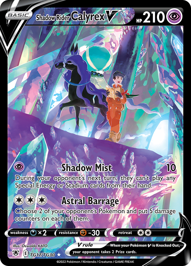 Shadow Rider Calyrex V (TG17/30)