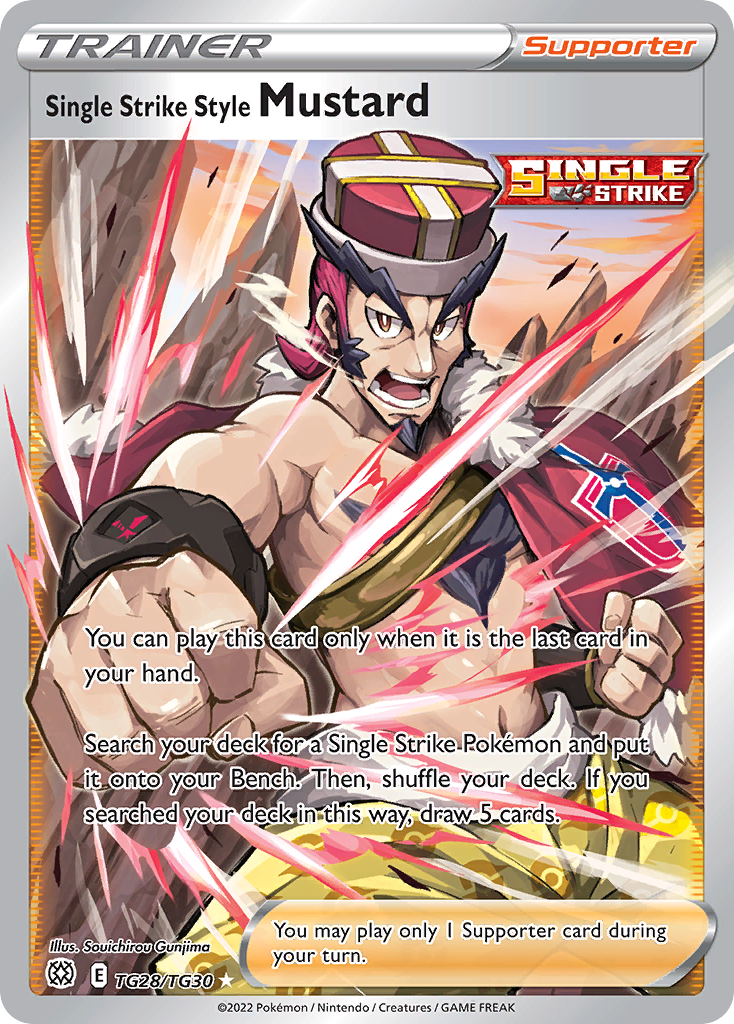 Single Strike Style Mustard (TG28/30)