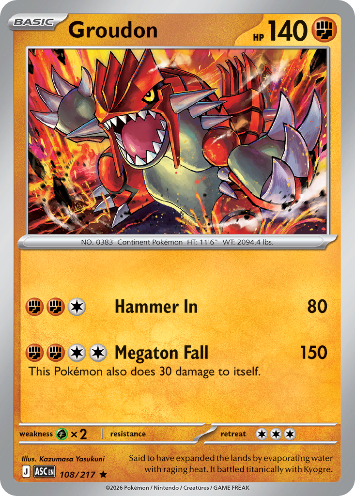 Groudon (108/217)