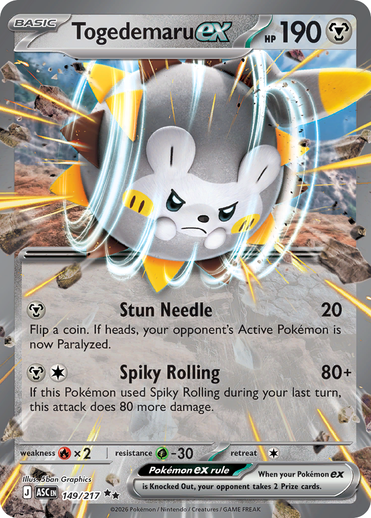 Togedemaru ex (149/217)