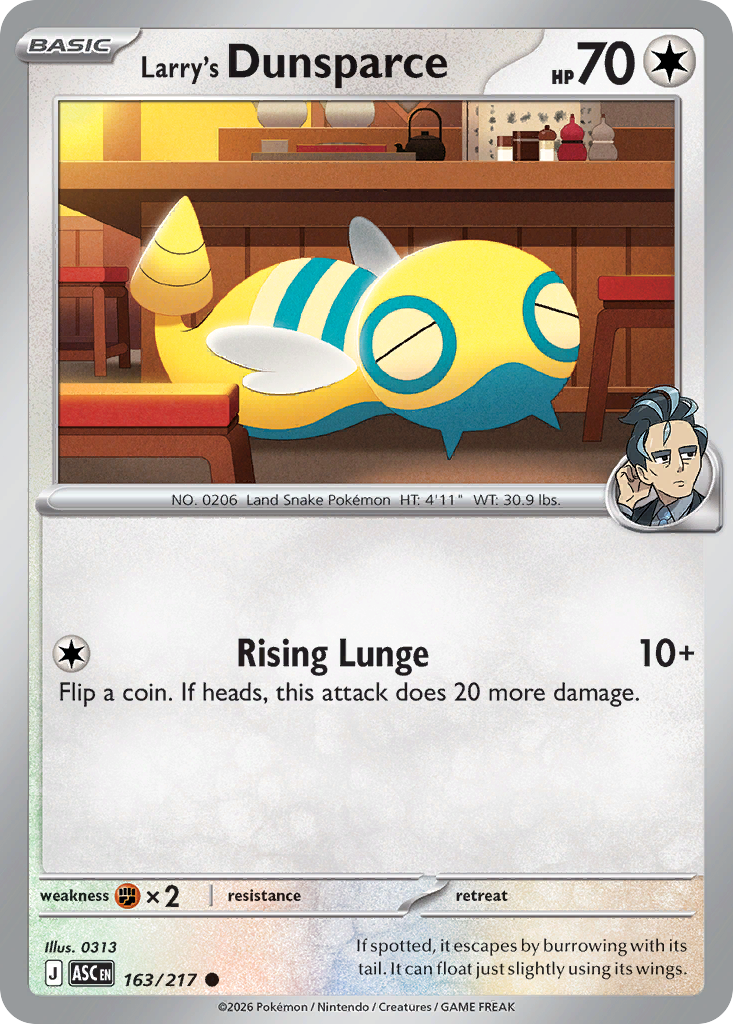 Larry's Dunsparce (163/217)