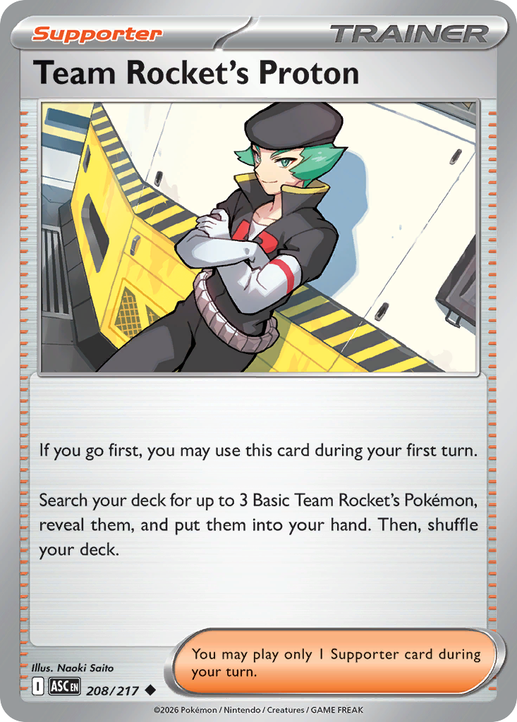 Team Rocket's Proton (208/217)