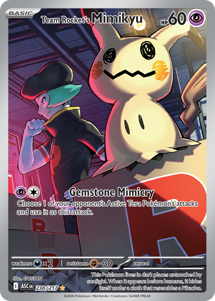 Team Rocket's Mimikyu (238/217)
