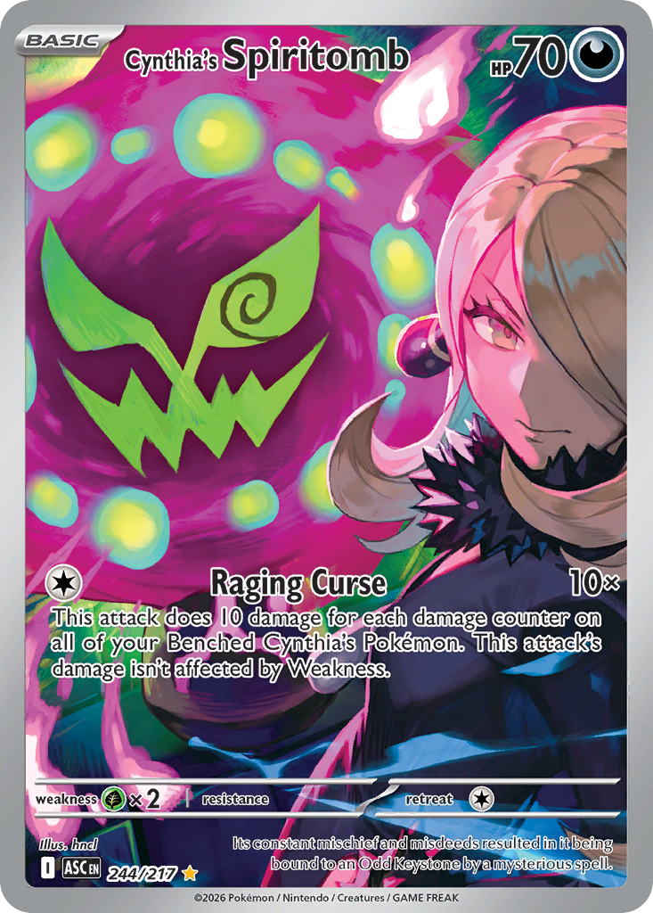 Cynthia's Spiritomb (244/217)