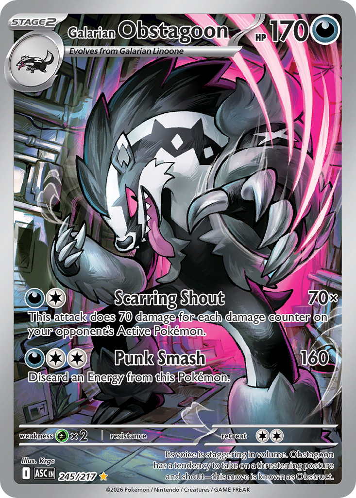 Galarian Obstagoon (245/217)