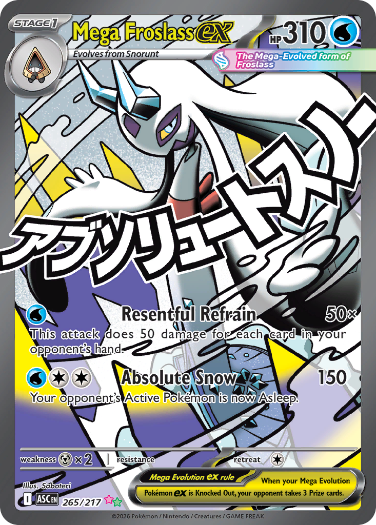 Mega Froslass ex (265/217)