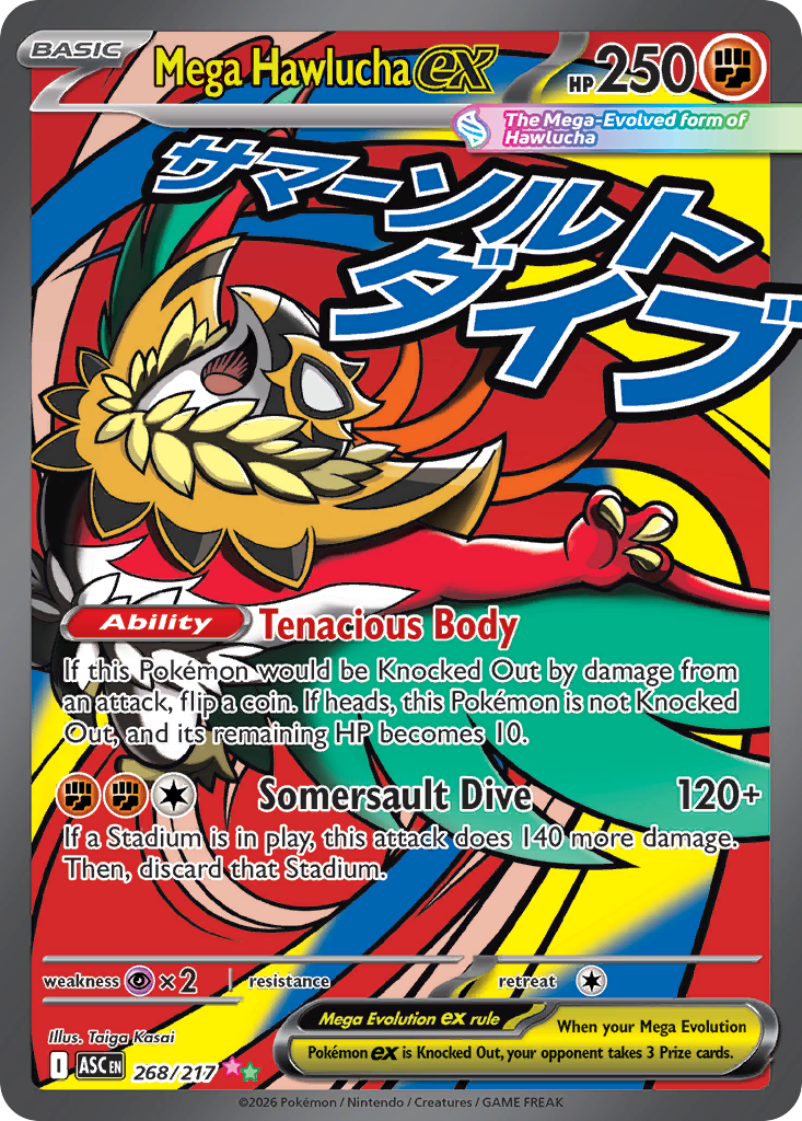 Mega Hawlucha ex (268/217)