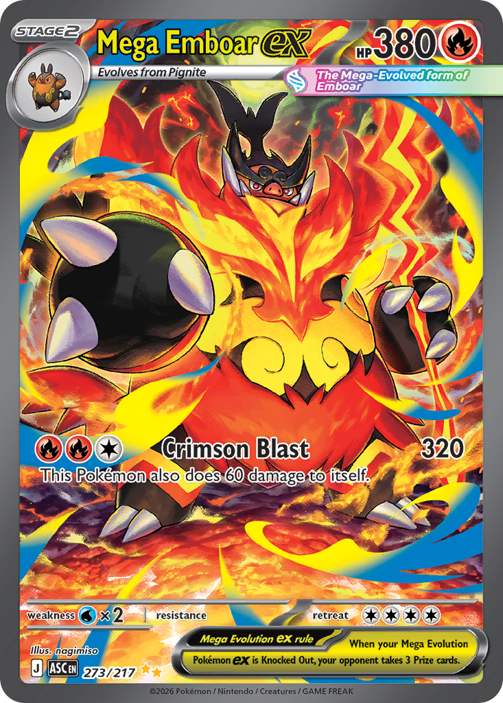 Mega Emboar ex (273/217)