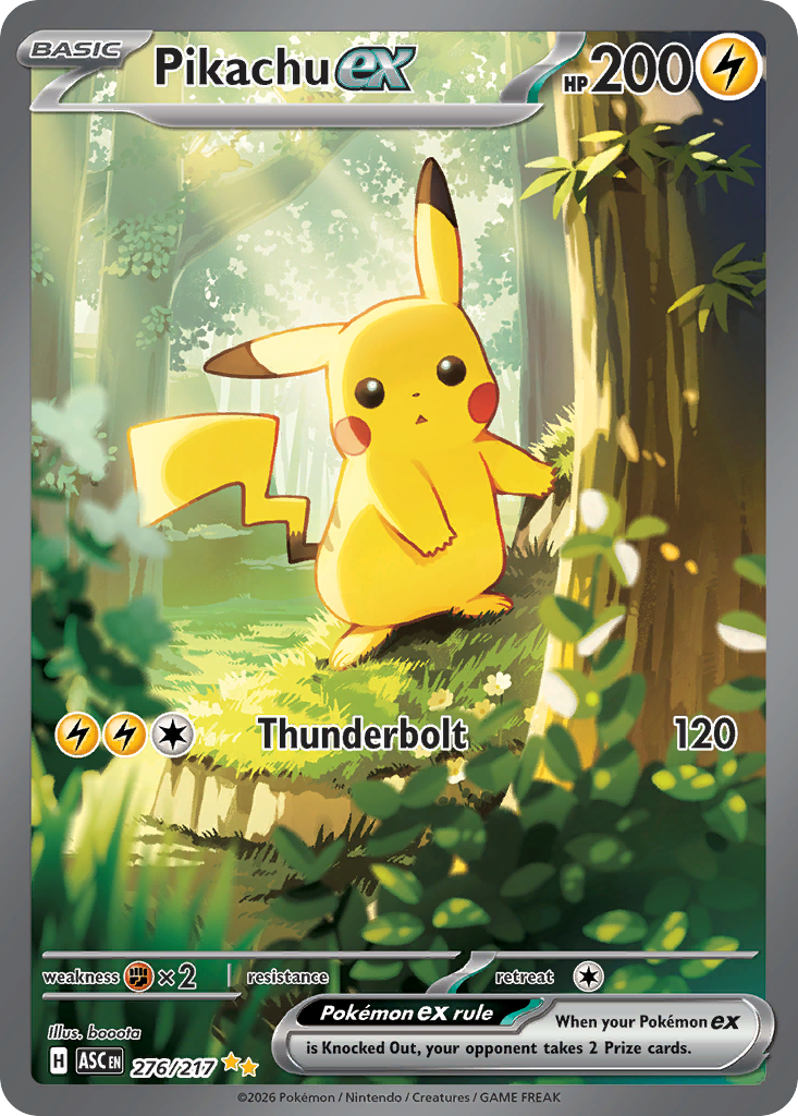 Pikachu ex (276/217)