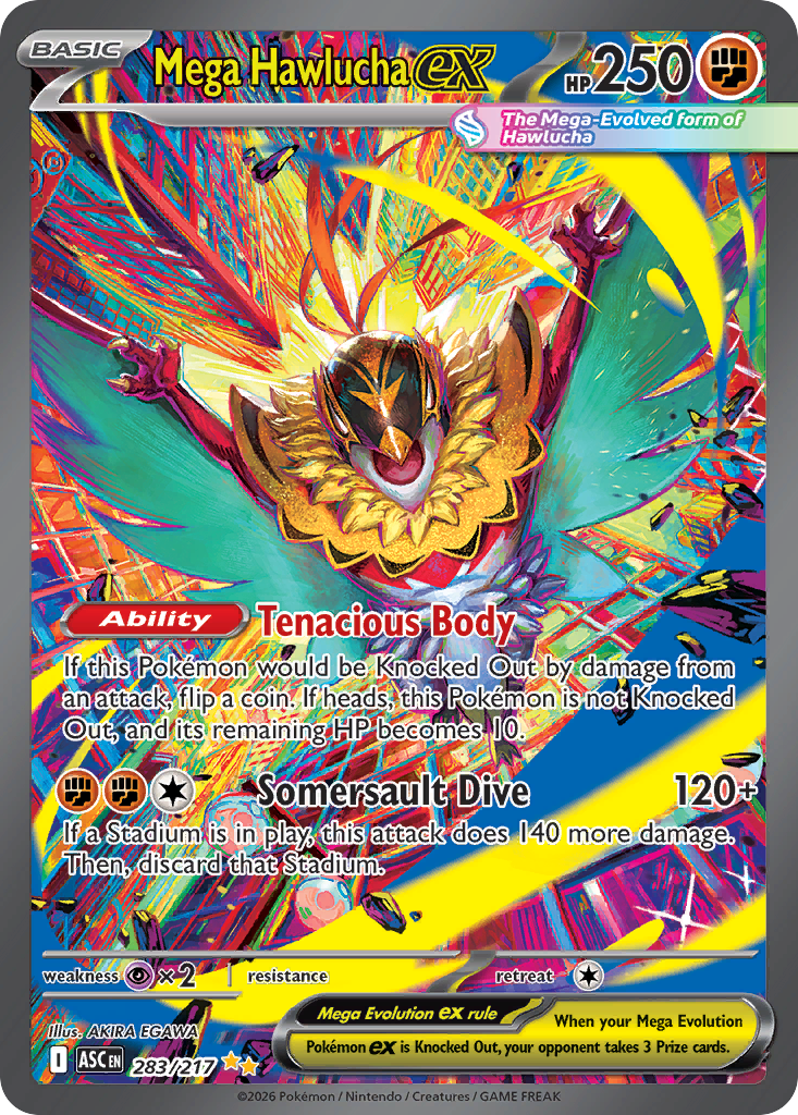 Mega Hawlucha ex (283/217)