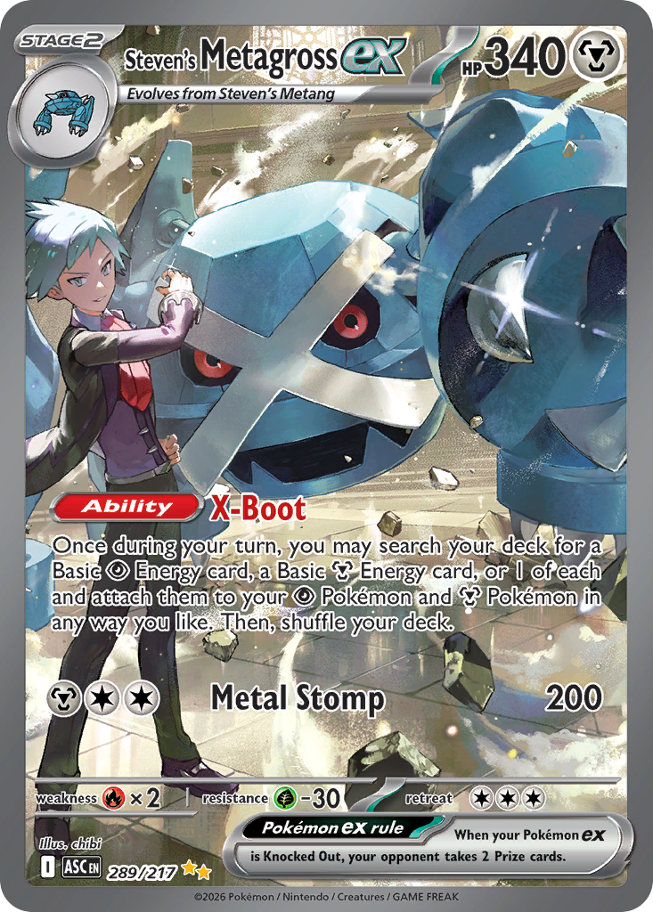 Steven's Metagross ex (289/217)