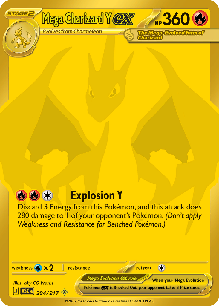 Mega Charizard Y ex (294/217)