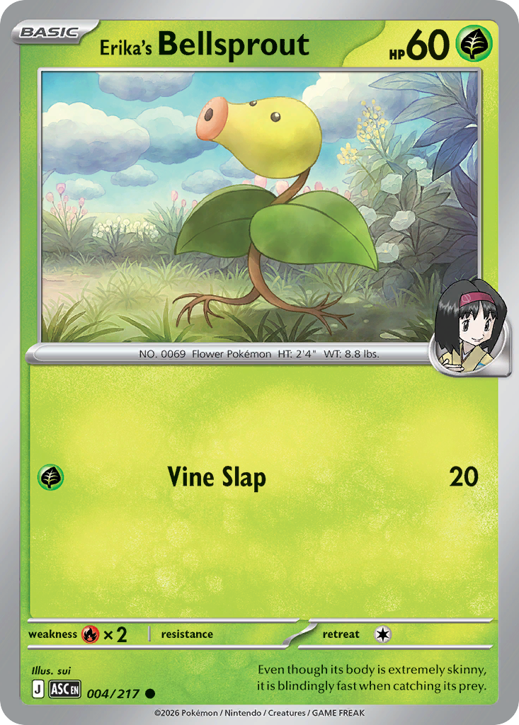 Erika's Bellsprout (004/217)
