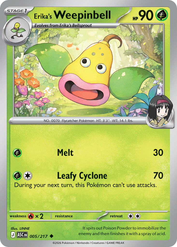 Erika's Weepinbell (005/217)