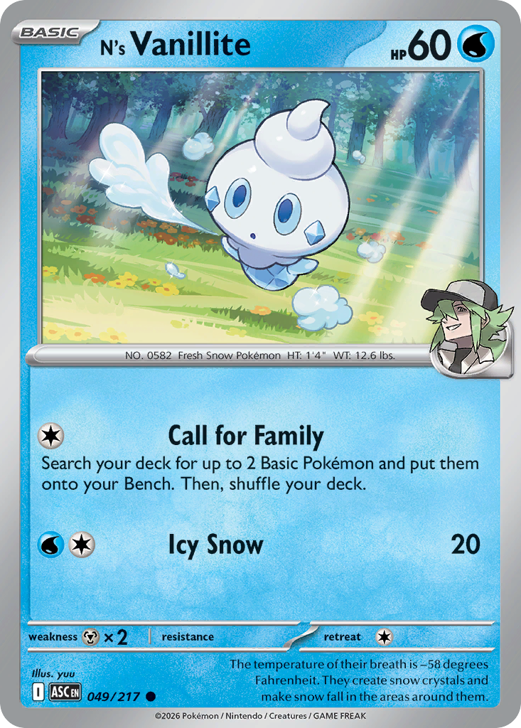 N's Vanillite (049/217)