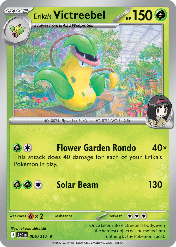 Erika's Victreebel (006/217)