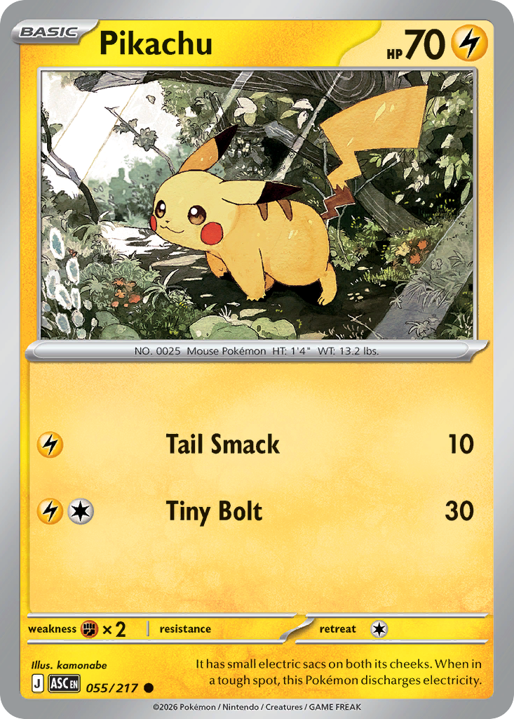 Pikachu (055/217)