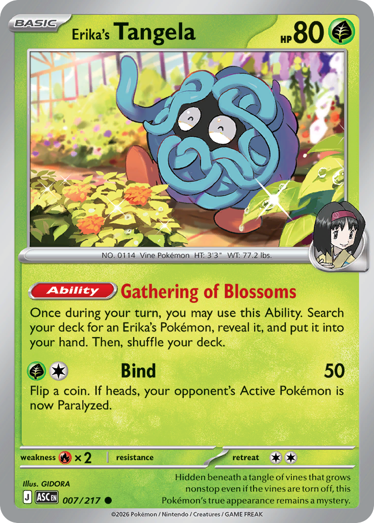 Erika's Tangela (007/217)